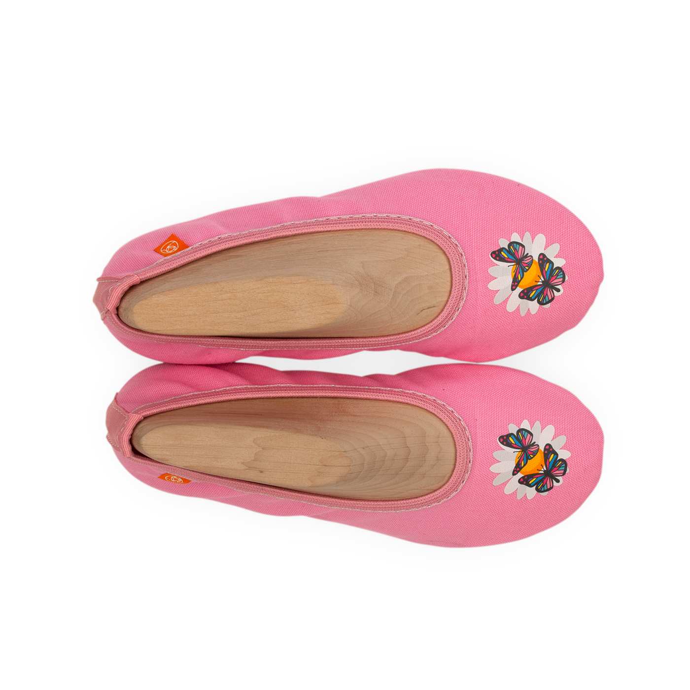 STICKERS Pink butterfly